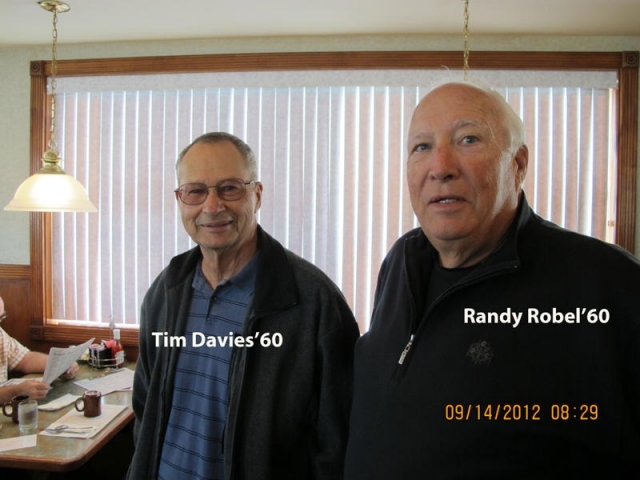 Tim and Randy at Blackshirt Breakfast Group 
9/14/2012