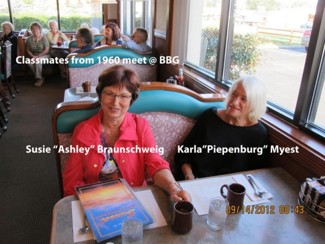 Sue & Karla at Blackshirt Breakfast Group
9/14/2012