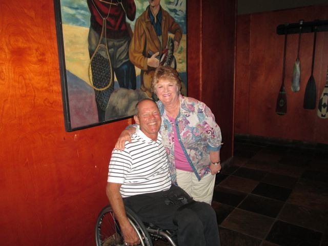 Bill Hamilton & Jeanne Woller Momsen at Thunder Bay Grille