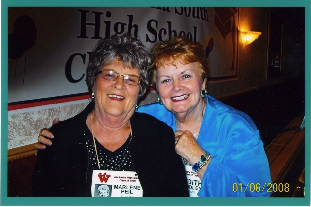 Marlene Peil and Judy Handley