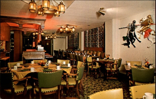 Hotel steakhouse - the Golden Knight - restaurant