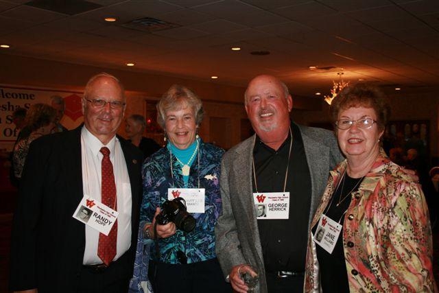 Randy Hopf, Mary Lee Mantz, George Herrick and Jane (Williams) Criswell